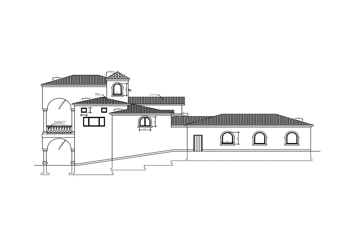 Mobile left elevation