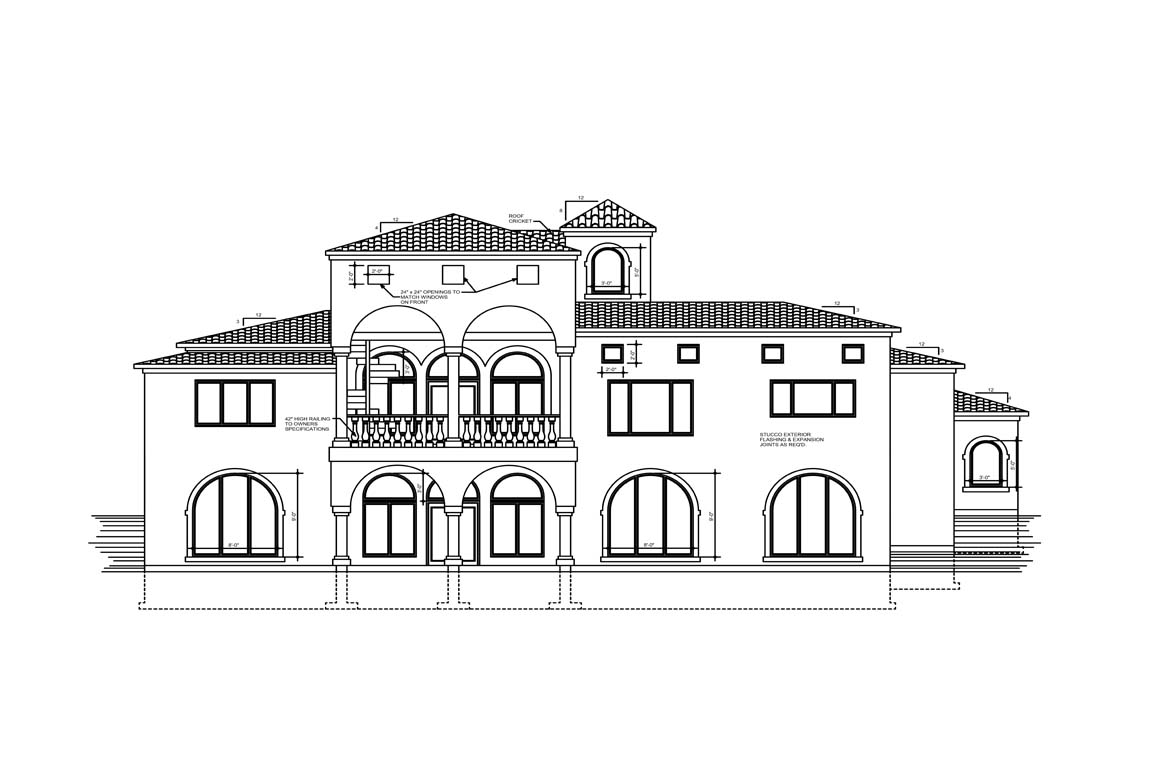 Mobile back elevation
