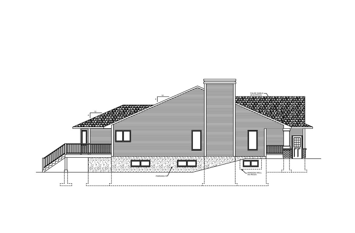 Mobile left elevation