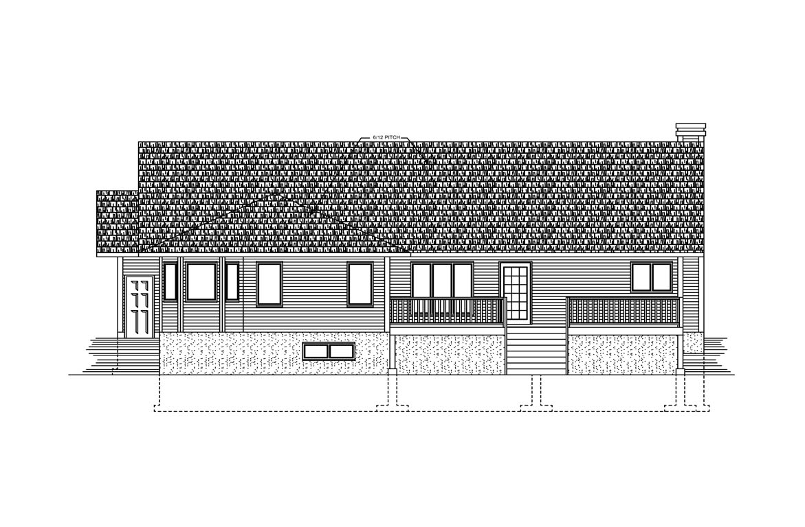 Mobile back elevation