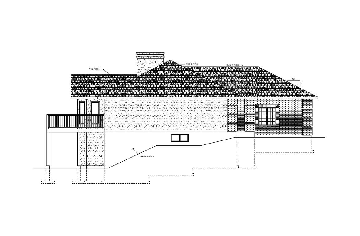 Mobile left elevation