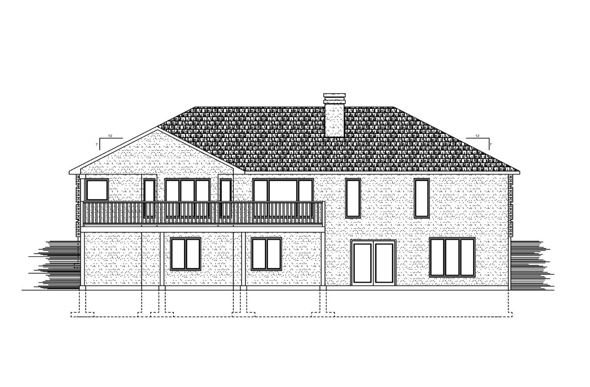 Mobile back elevation