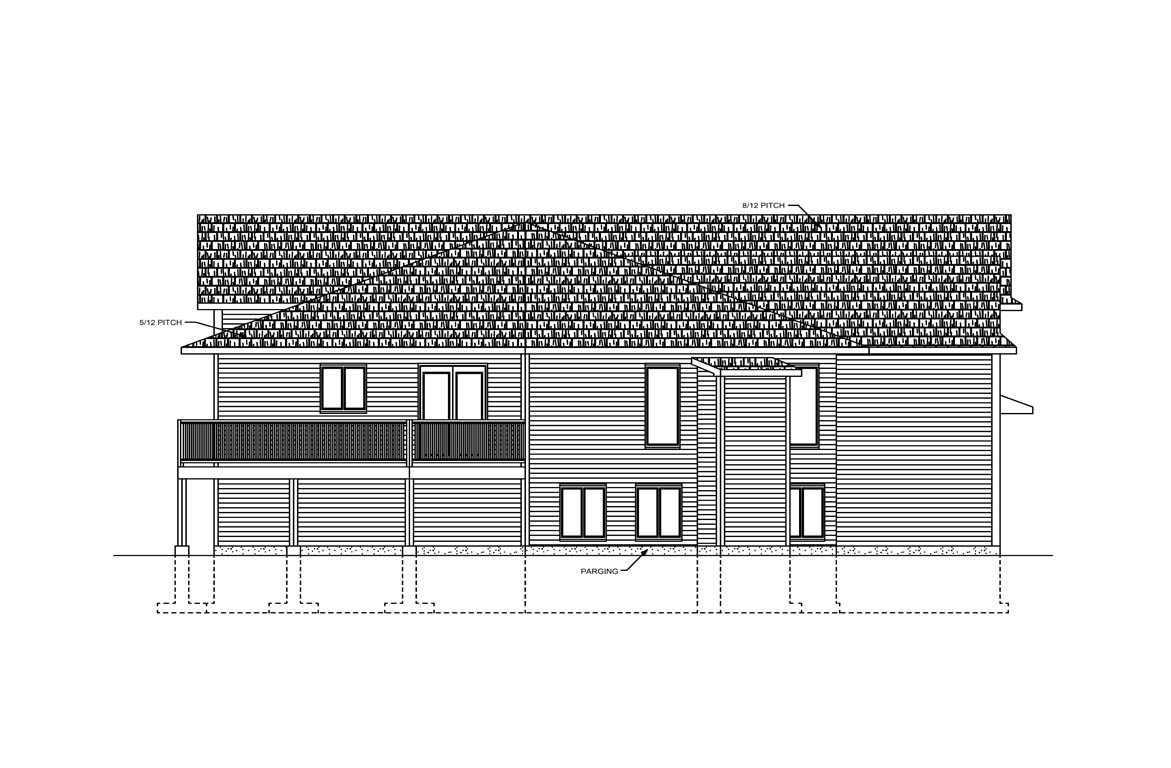 Mobile left elevation