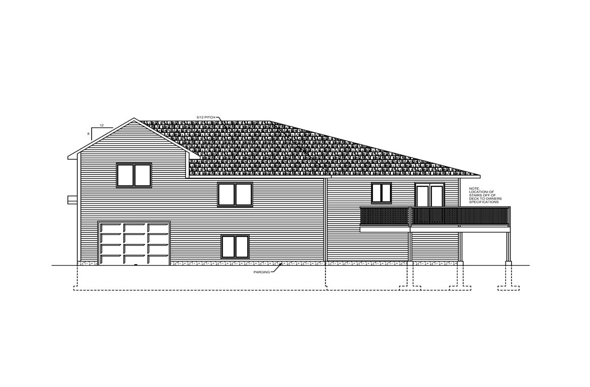 Mobile back elevation
