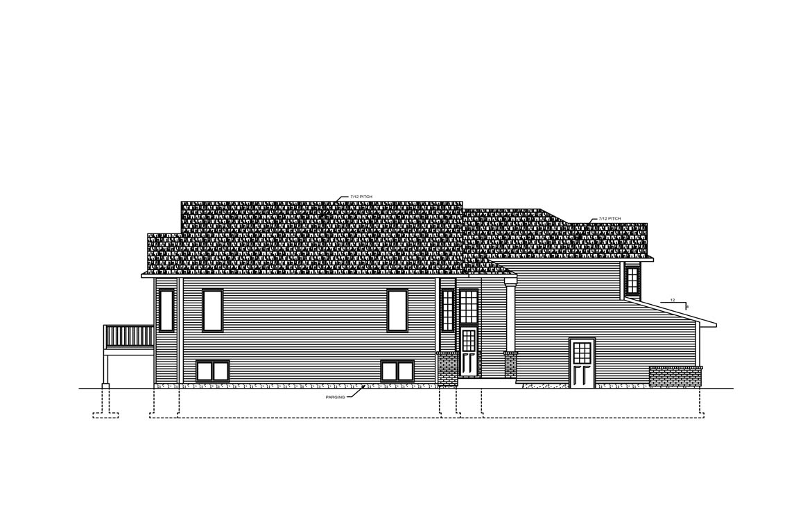 Mobile left elevation