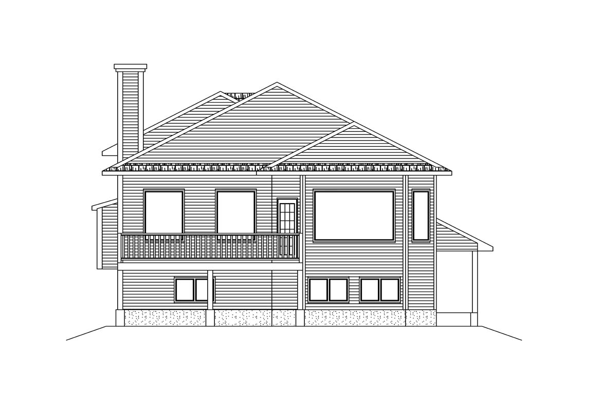 Mobile back elevation