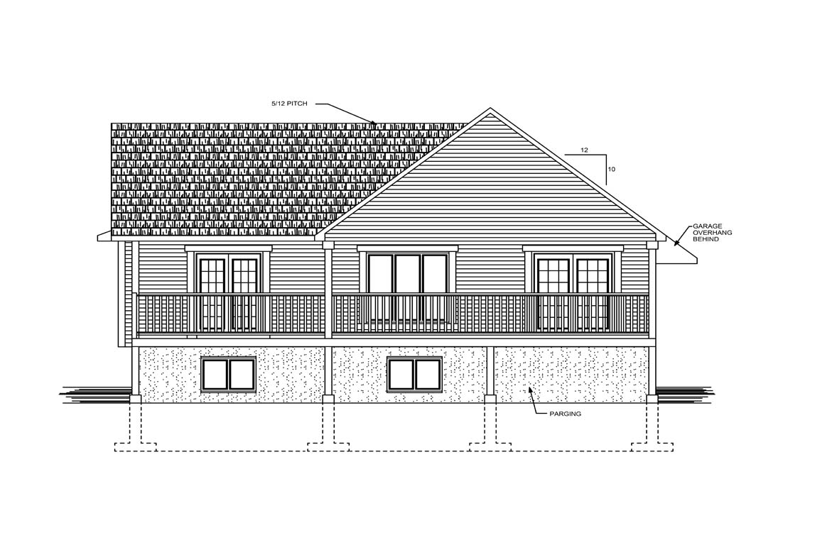 Mobile back elevation