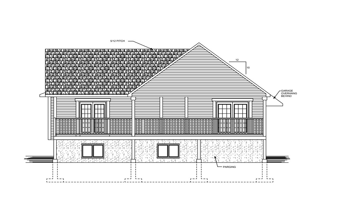Mobile back elevation