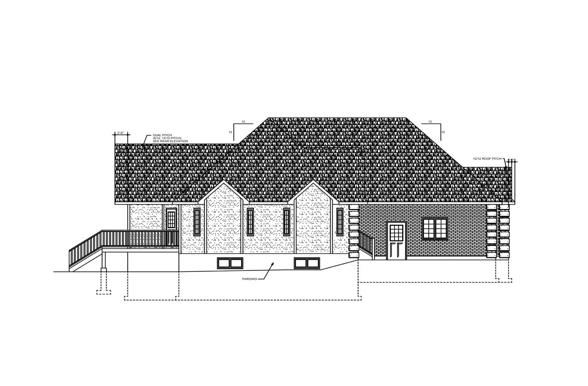 Mobile left elevation