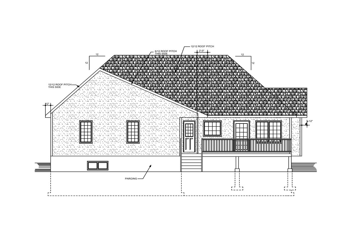 Mobile back elevation