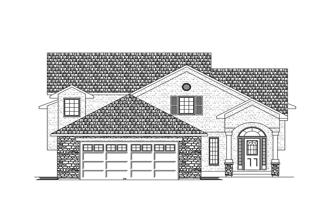 Mobile front elevation