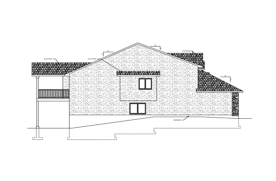 Mobile left elevation