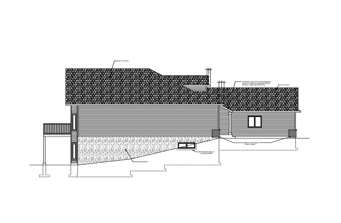 Mobile left elevation