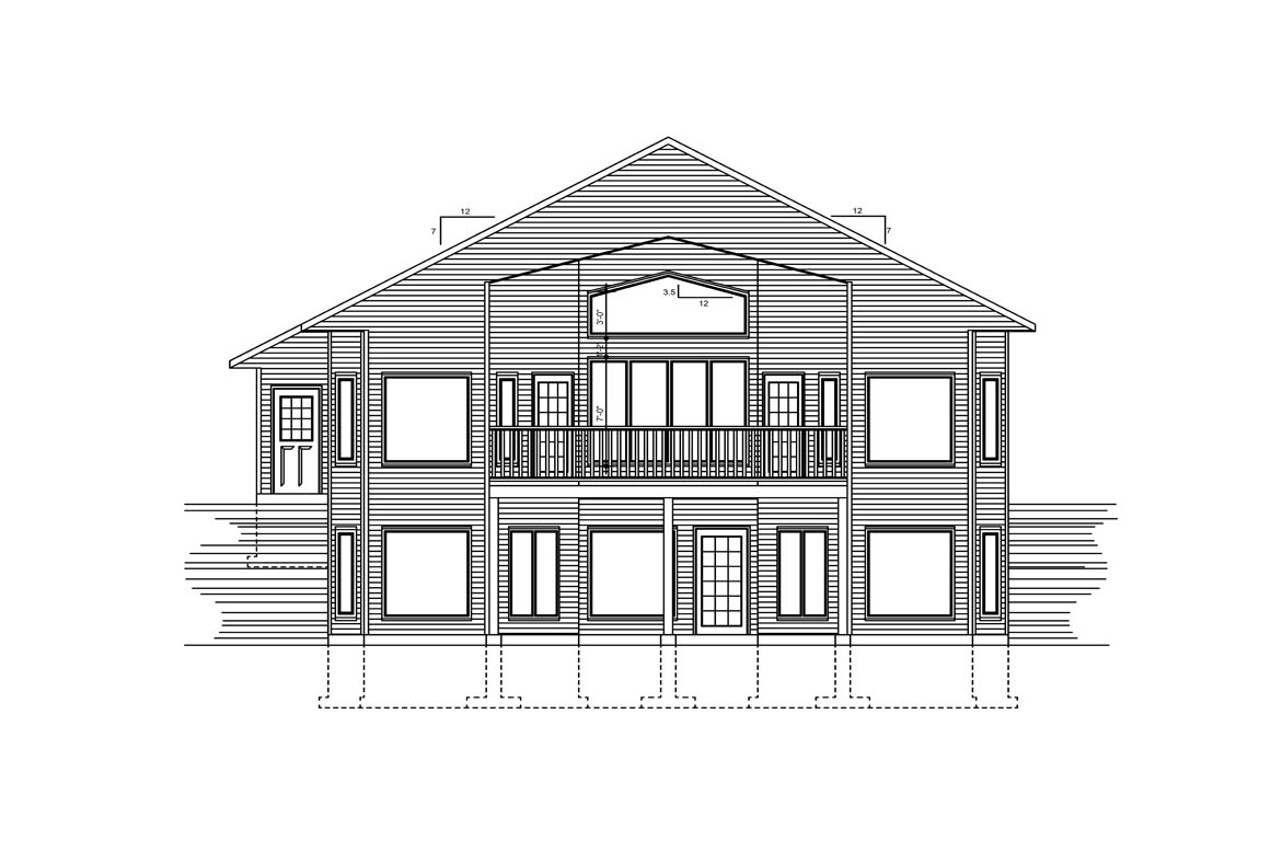 Mobile back elevation