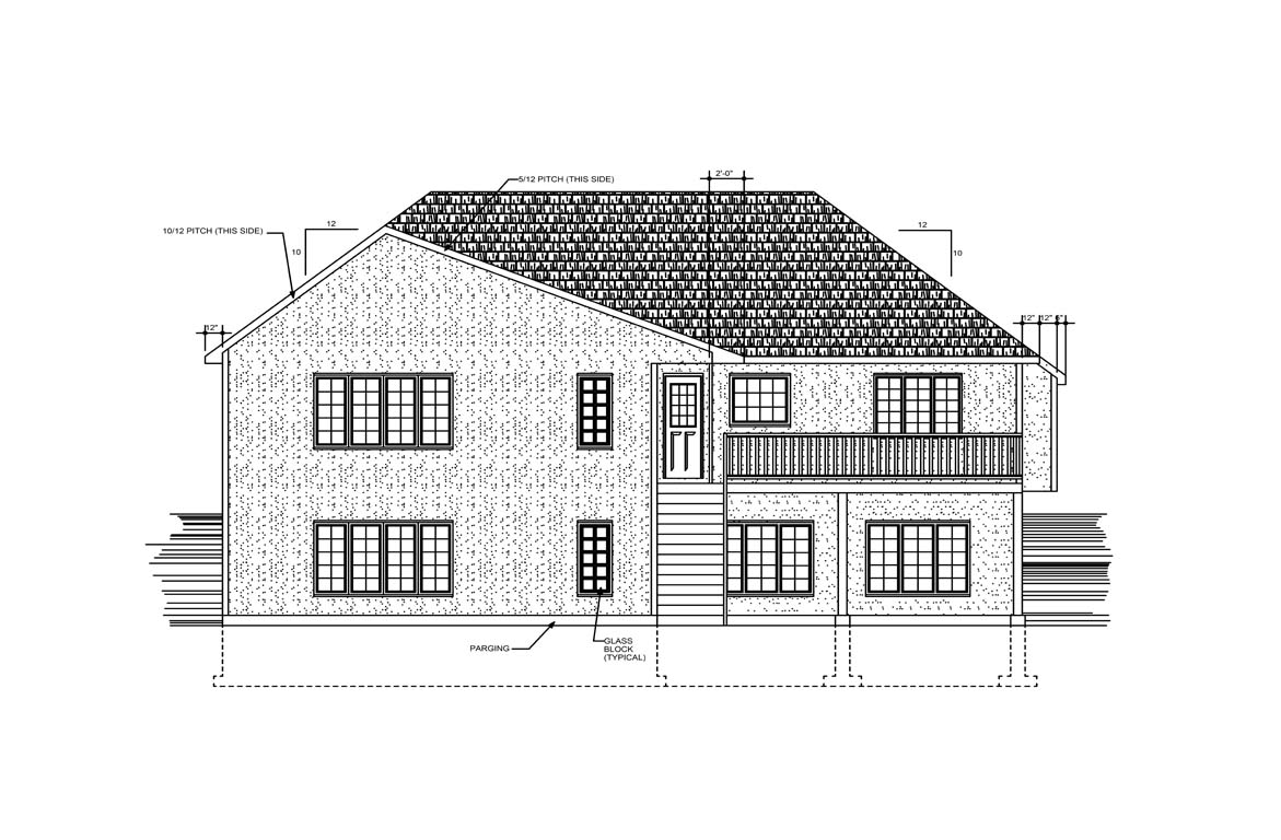 Mobile back elevation