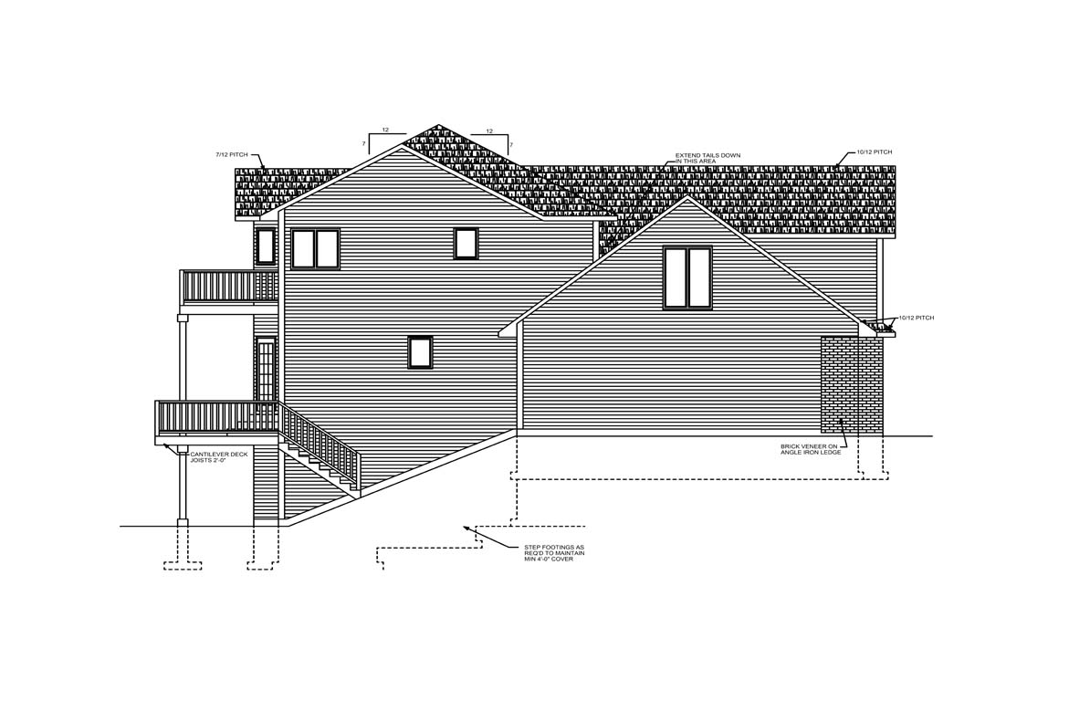Mobile left elevation
