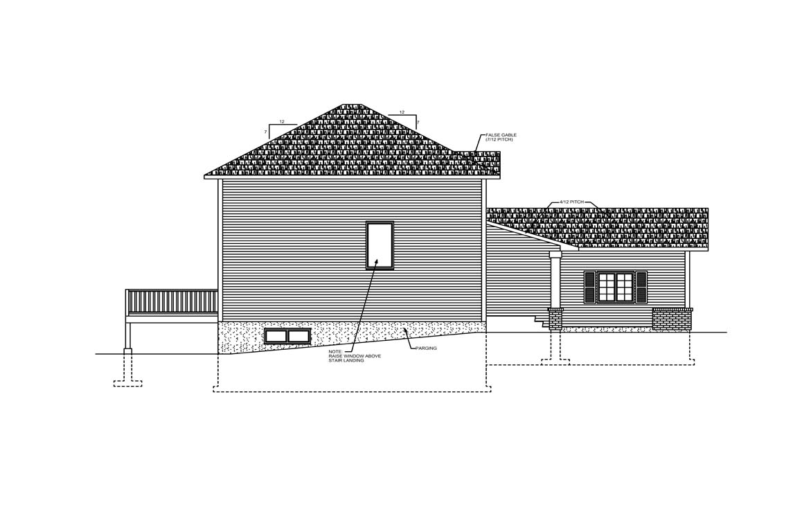 Mobile left elevation