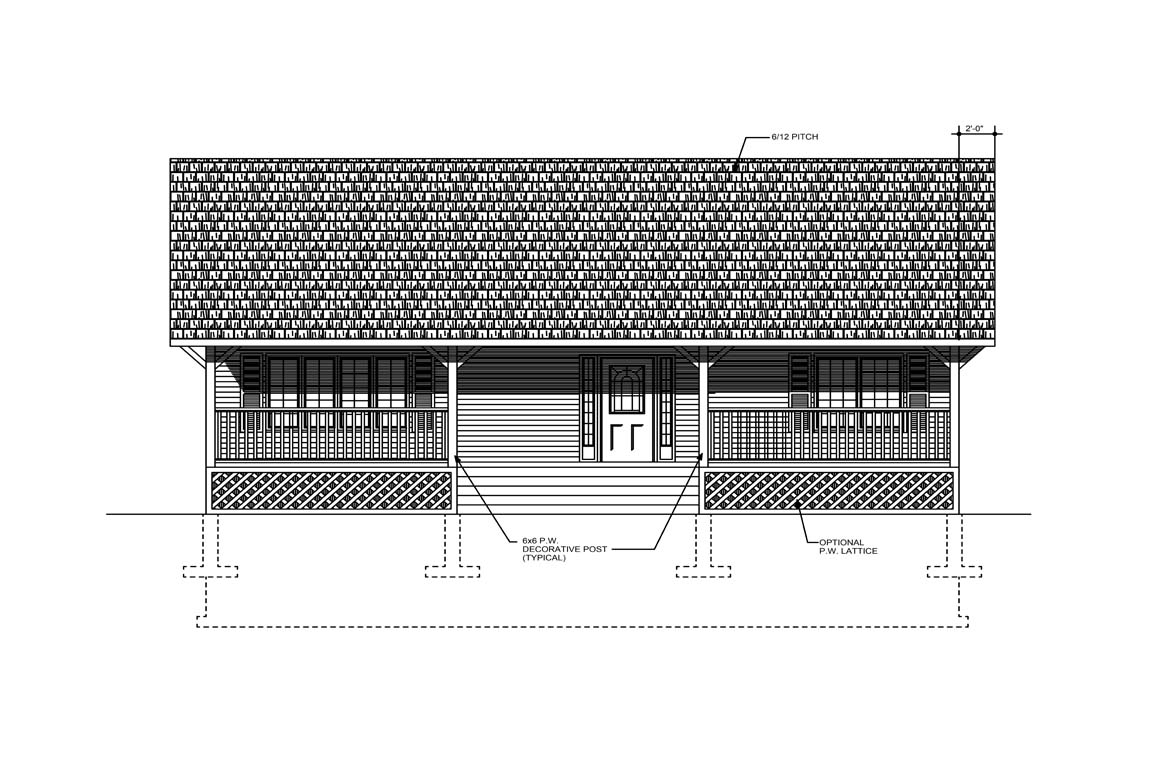 Mobile front elevation