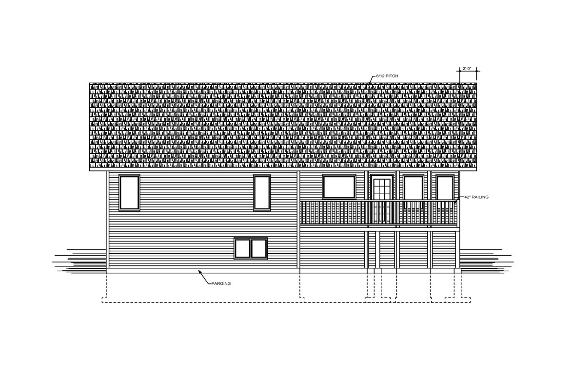 Mobile back elevation