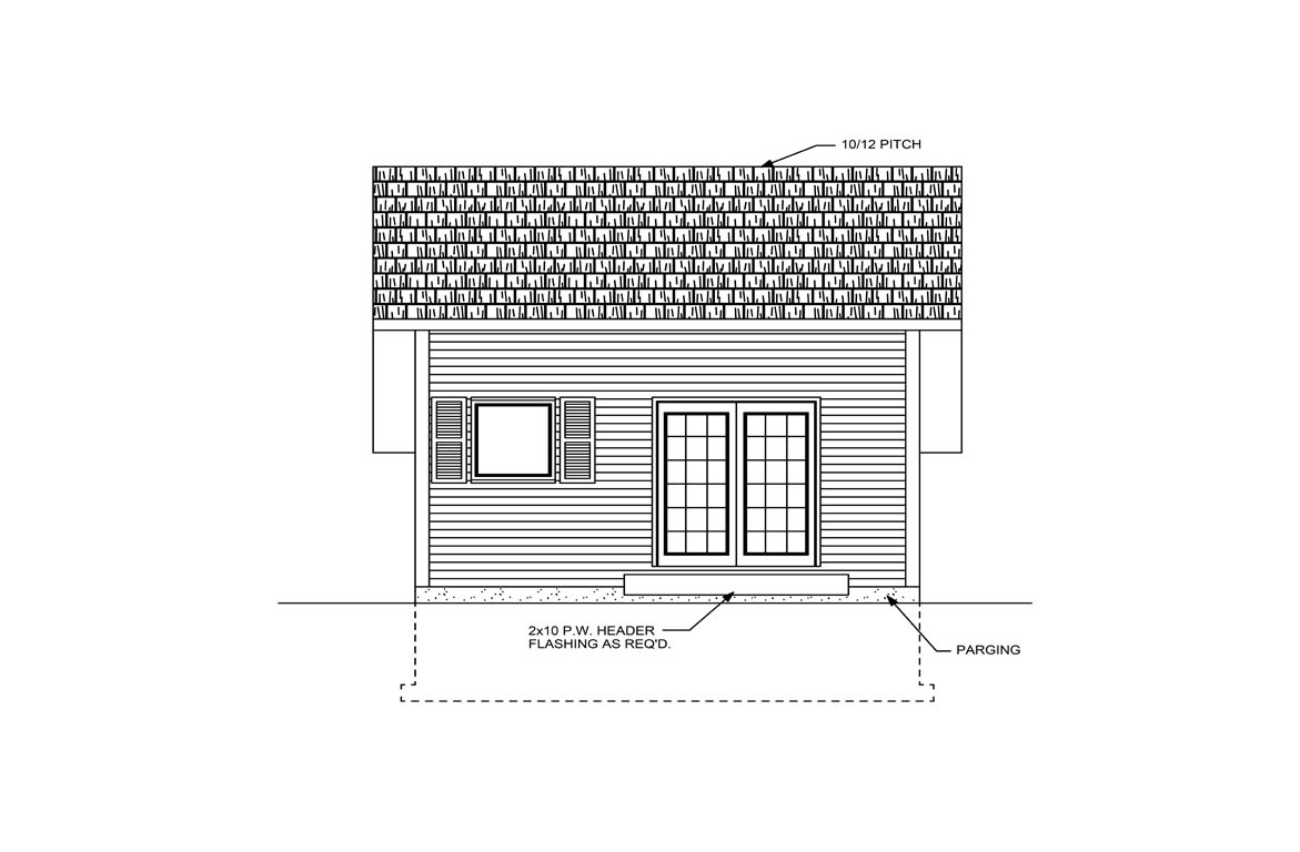 Mobile back elevation