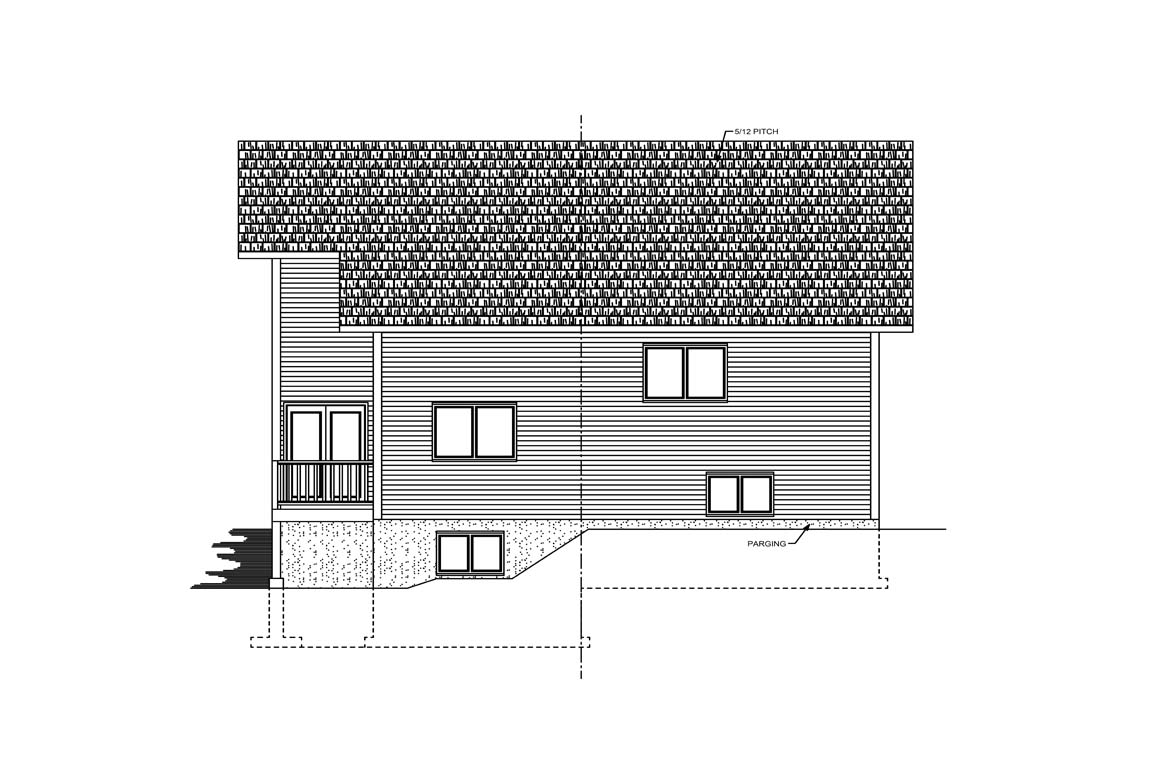Mobile back elevation
