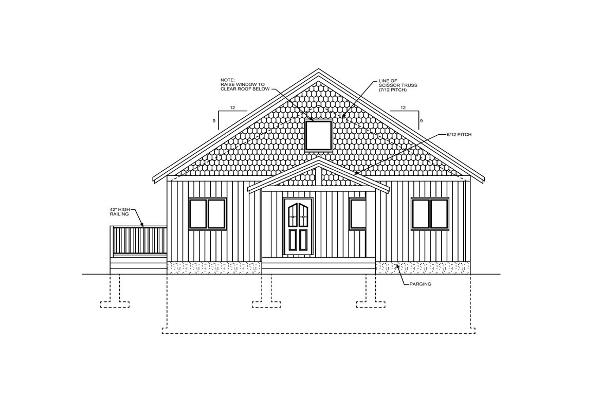 Mobile front elevation