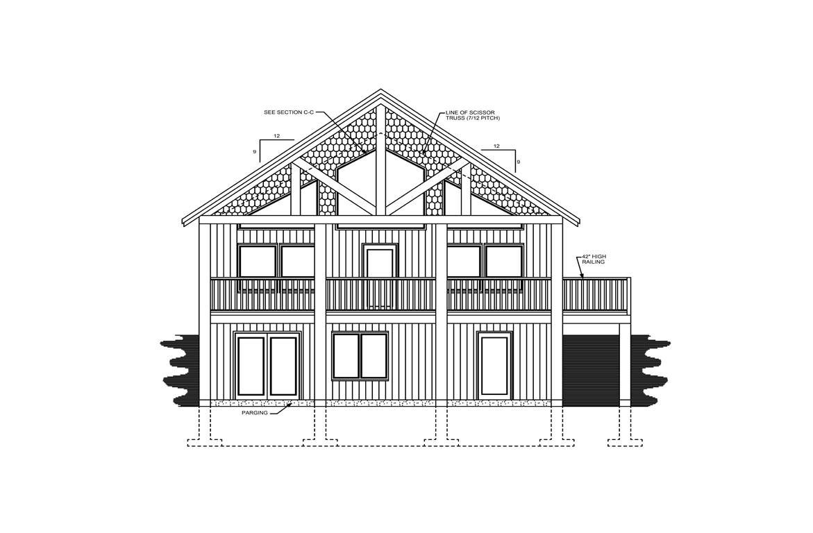 Mobile back elevation