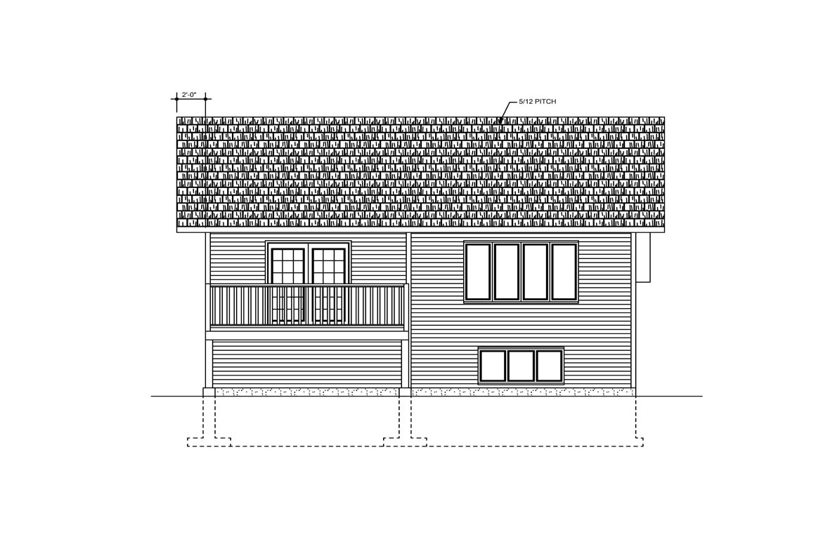 Mobile back elevation
