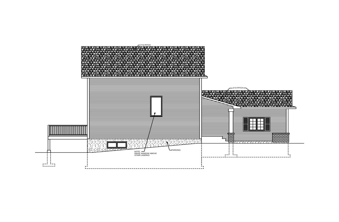 Mobile left elevation