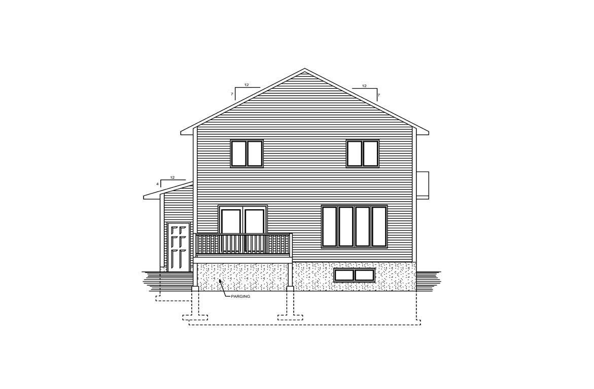 Mobile back elevation
