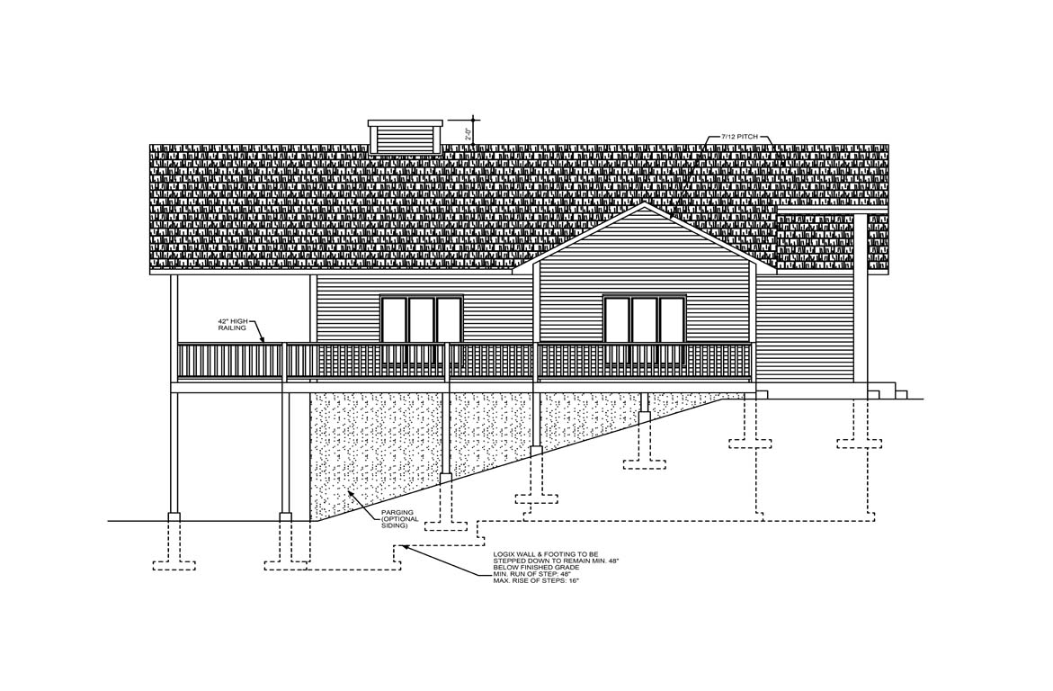 Mobile left elevation