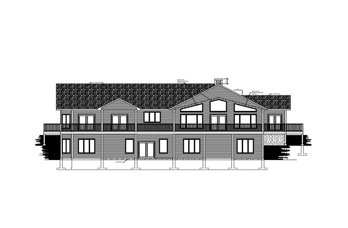 Mobile back elevation