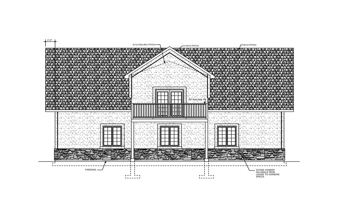 Mobile back elevation