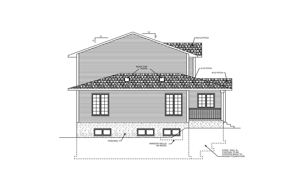 Mobile left elevation