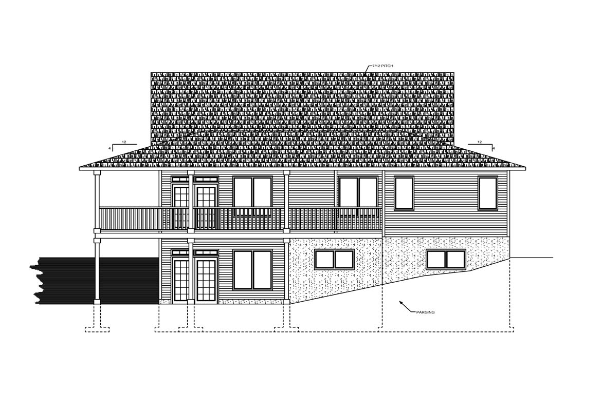 Mobile back elevation
