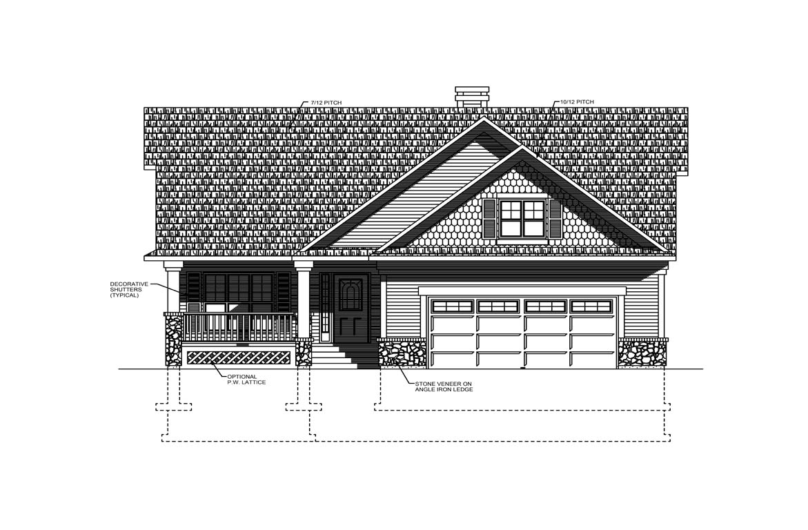 Mobile front elevation