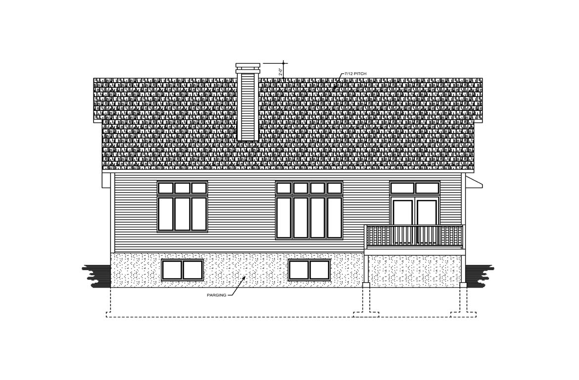 Mobile back elevation
