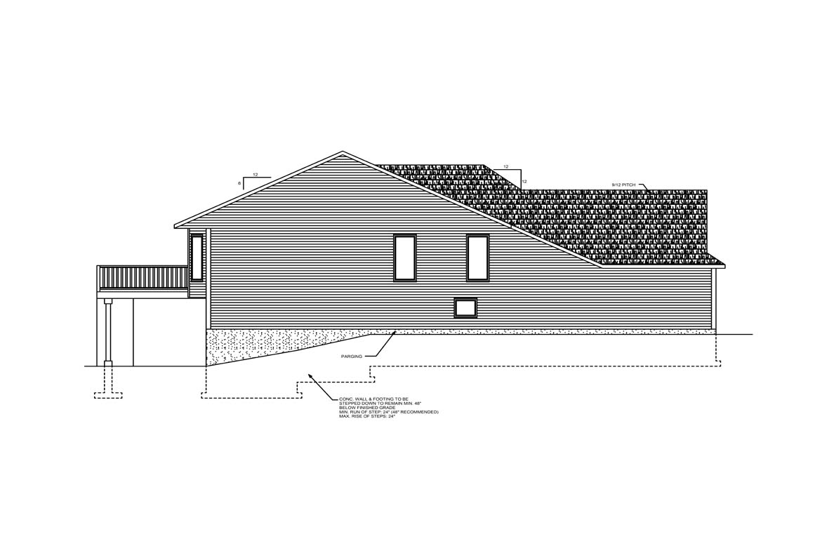Mobile left elevation