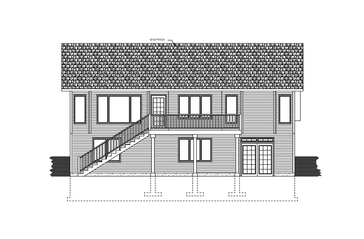 Mobile back elevation
