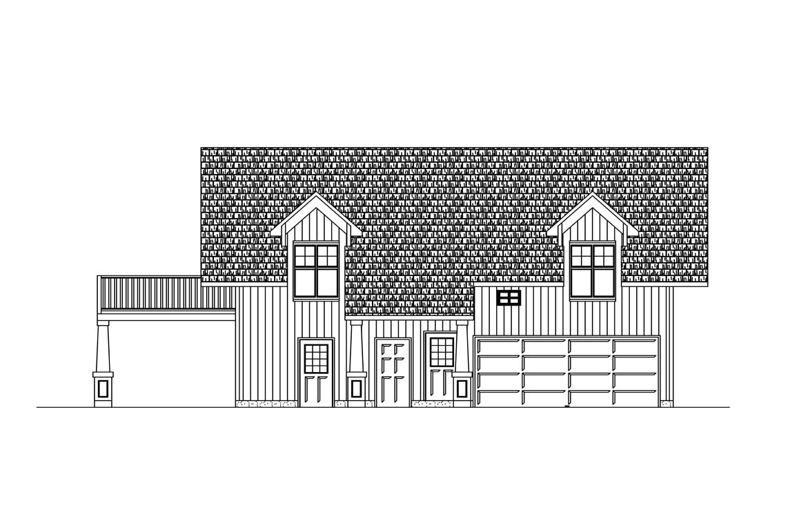 Mobile front elevation