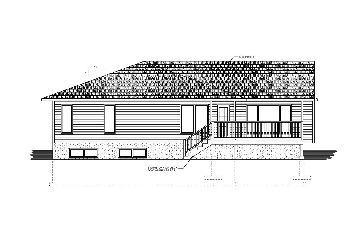 Mobile back elevation