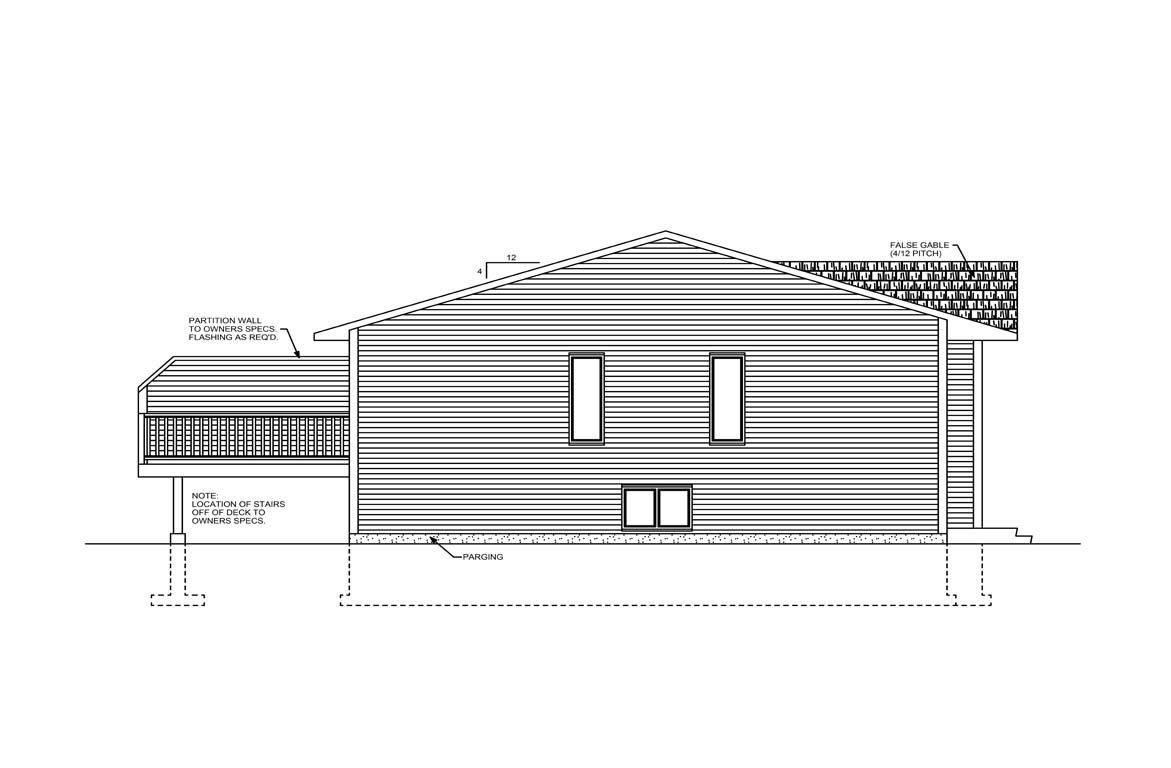Mobile left elevation