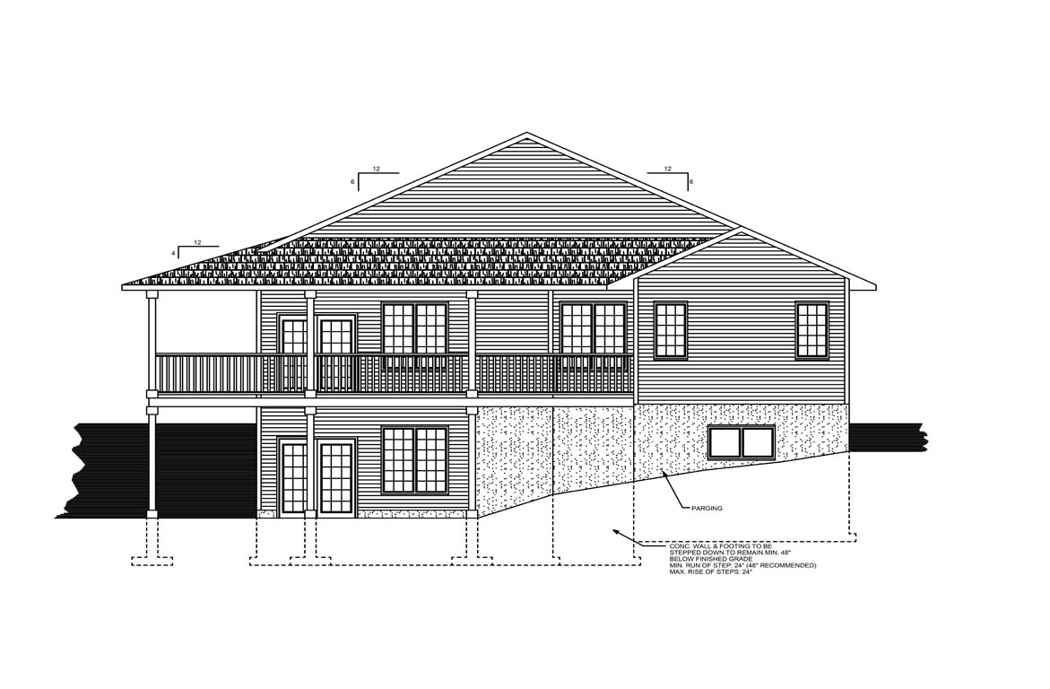 Mobile back elevation