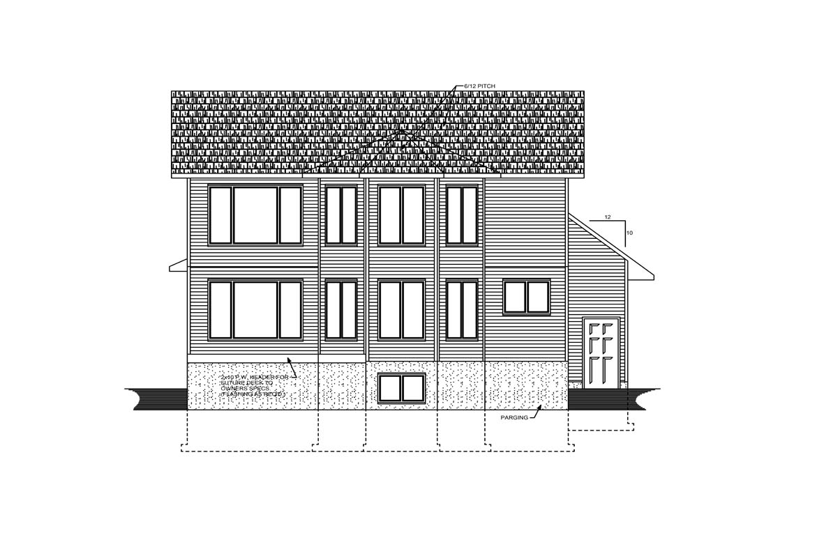 Mobile back elevation