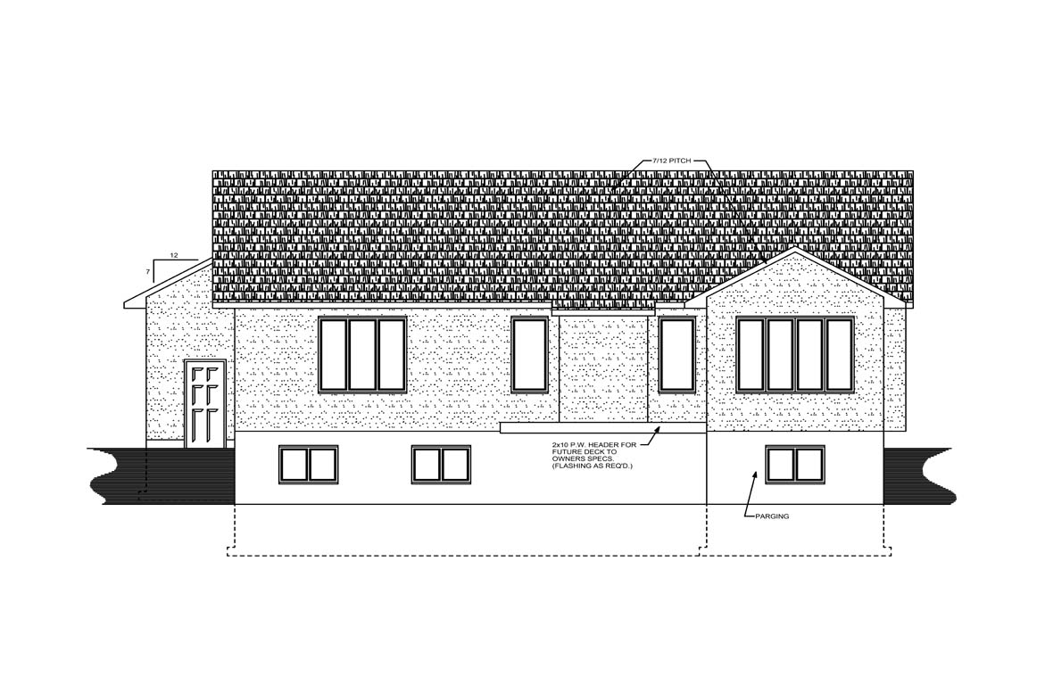 Mobile back elevation