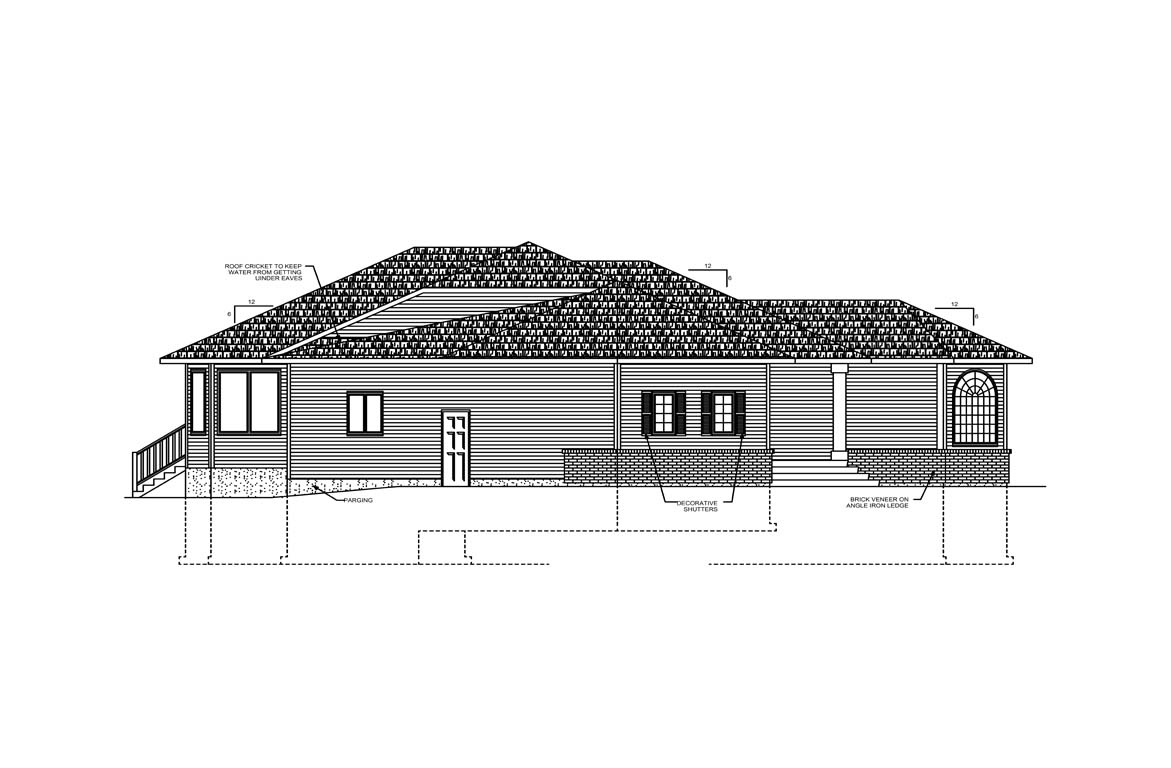 Mobile left elevation