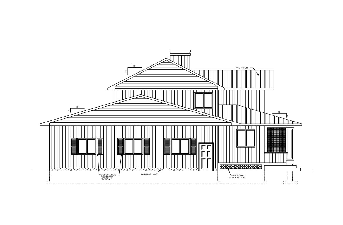 Mobile left elevation