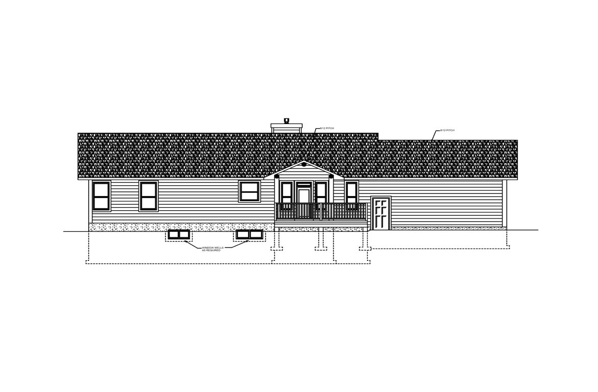 Mobile back elevation