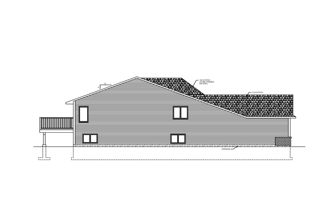 Mobile left elevation