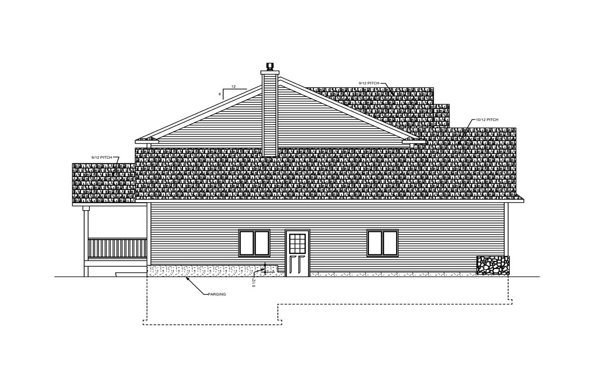 Mobile left elevation